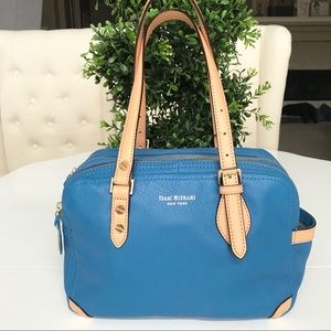 Isaac Mizrahi Blue Handbag